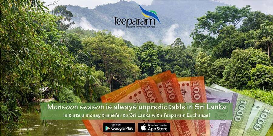 Monsoon and Money Transfer to Sri Lanka: A Short Brief from Teeparam